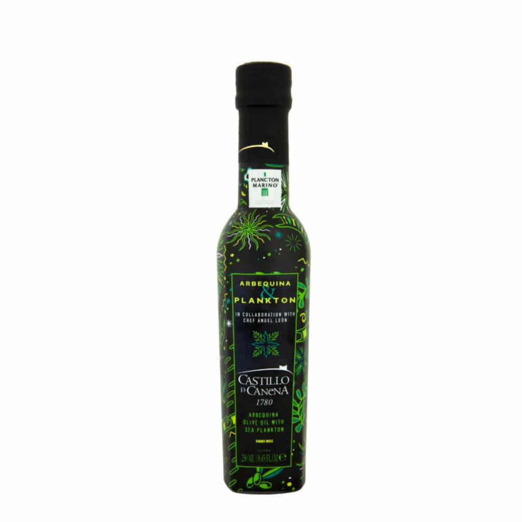 Olivenöl Arbequina mit Meeresplankton Canena