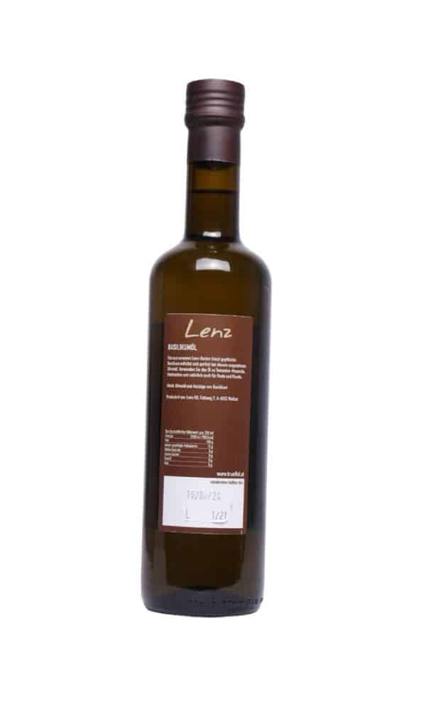 Olivenöl Basilikumöl Lenz