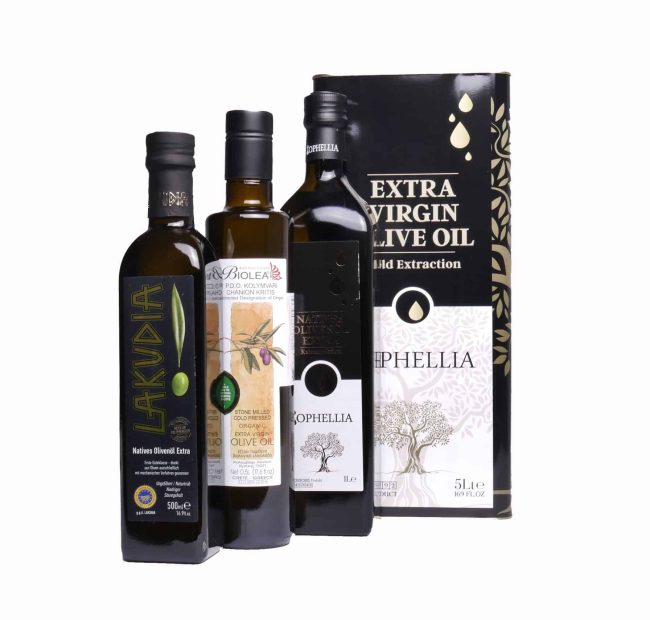 Griechische Olivenöle